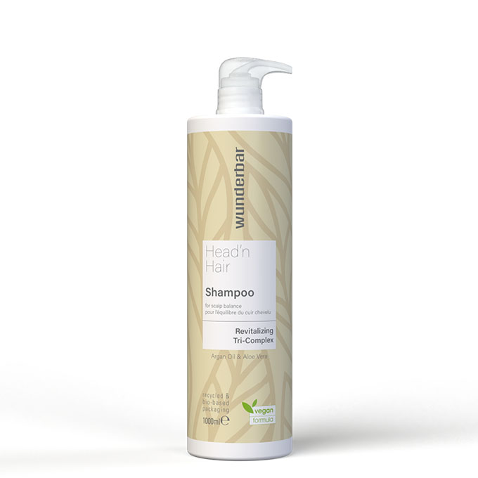 Voor hydratatie: Wunderbar Vegan Head'n Hair Shampoo  